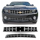 Coast To Coast Grille Insert - Chrome Plated ABS Plastic - IWCGI86