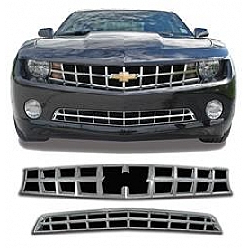 Coast To Coast Grille Insert - Chrome Plated ABS Plastic - IWCGI86