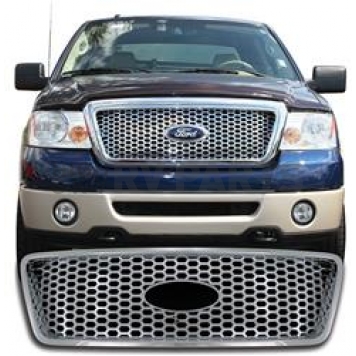 Coast To Coast Grille Insert - Chrome Plated ABS Plastic - IWCGI88