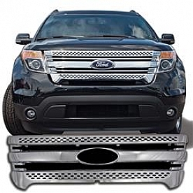 Coast To Coast Grille Insert - Chrome Plated ABS Plastic - IWCGI91