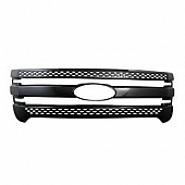 Coast To Coast Grille Insert - Black Gloss ABS Plastic - IWCGI91BLK