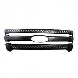 Coast To Coast Grille Insert - Black Gloss ABS Plastic - IWCGI91BLK