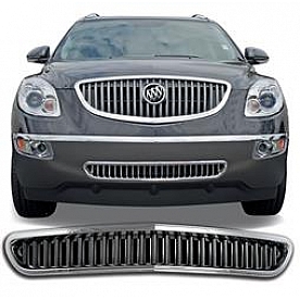 Coast To Coast Bumper Grille Insert Blade Chrome Plated Silver ABS Plastic - IWCGI93B