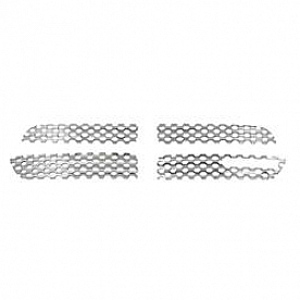 Coast To Coast Grille Insert - Chrome Plated ABS Plastic - IWCGI94