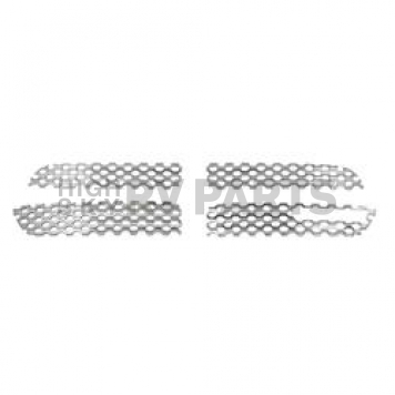 Coast To Coast Grille Insert - Chrome Plated ABS Plastic - IWCGI94