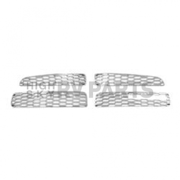 Coast To Coast Grille Insert - Chrome Plated ABS Plastic - IWCGI95