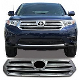 Coast To Coast Grille Insert - Chrome Plated ABS Plastic - IWCGI98