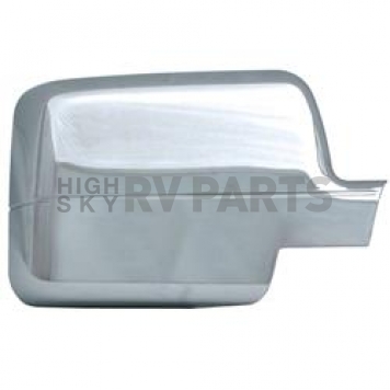 Coast To Coast Exterior Mirror Cover Driver And Passenger Side Silver ABS Plastic Set Of 2 - CCIMC67301