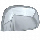 Coast To Coast Exterior Mirror Cover Driver And Passenger Side Silver ABS Plastic Set Of 2 - CCIMC67302