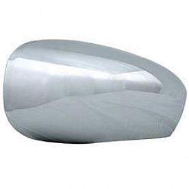 Coast To Coast Exterior Mirror Cover Driver And Passenger Side Silver ABS Plastic Set Of 2 - CCIMC67305