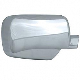 Coast To Coast Exterior Mirror Cover Driver And Passenger Side Silver ABS Plastic Set Of 2 - CCIMC67307