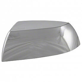 Coast To Coast Exterior Mirror Cover Driver And Passenger Side Silver ABS Plastic Set Of 2 - CCIMC67406R