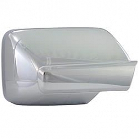 Coast To Coast Exterior Mirror Cover Driver And Passenger Side Silver ABS Plastic Set Of 2 - CCIMC67407