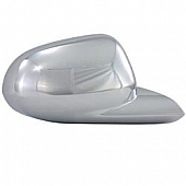 Coast To Coast Exterior Mirror Cover Driver And Passenger Side Silver ABS Plastic Set Of 2 - CCIMC67411