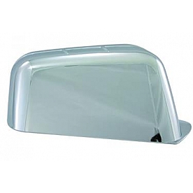 Coast To Coast Exterior Mirror Cover Driver And Passenger Side Silver ABS Plastic Set Of 2 - CCIMC67413T
