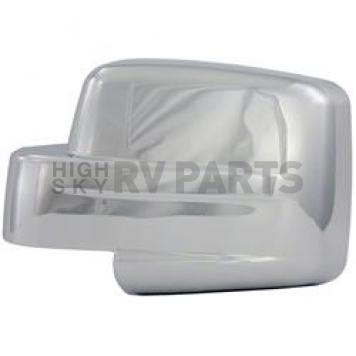 Coast To Coast Exterior Mirror Cover Driver And Passenger Side Silver ABS Plastic Set Of 2 - CCIMC67424