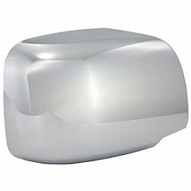 Coast To Coast Exterior Mirror Cover Driver And Passenger Side Silver ABS Plastic Set Of 2 - CCIMC67427