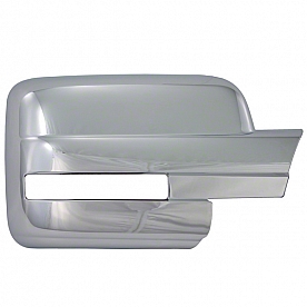Coast To Coast Exterior Mirror Cover Driver And Passenger Side Silver ABS Plastic Set Of 2 - CCIMC67441