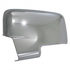 Coast To Coast Exterior Mirror Cover Driver And Passenger Side Silver ABS Plastic Set Of 2 - CCIMC67442