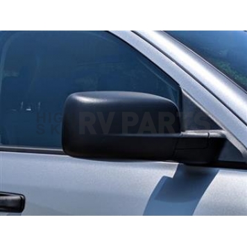Coast To Coast Exterior Mirror Cover Driver And Passenger Side Silver ABS Plastic Set Of 2 - CCIMC67443BLK