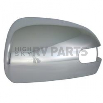 Coast To Coast Exterior Mirror Cover Driver And Passenger Side Silver ABS Plastic Set Of 2 - CCIMC67465