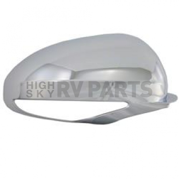 Coast To Coast Exterior Mirror Cover Driver And Passenger Side Silver ABS Plastic Set Of 2 - CCIMC67466
