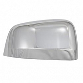 Coast To Coast Exterior Mirror Cover Driver And Passenger Side Silver ABS Plastic Set Of 2 - CCIMC67477