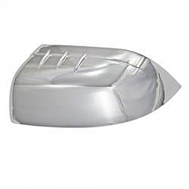 Coast To Coast Exterior Mirror Cover Driver And Passenger Side Silver ABS Plastic Set Of 2 - CCIMC67485
