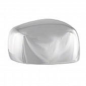 Coast To Coast Exterior Mirror Cover Driver And Passenger Side Silver ABS Plastic Set Of 2 - CCIMC67488