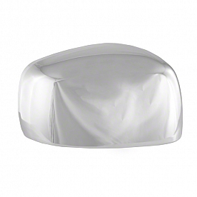 Coast To Coast Exterior Mirror Cover Driver And Passenger Side Silver ABS Plastic Set Of 2 - CCIMC67488