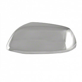 Coast To Coast Exterior Mirror Cover Driver And Passenger Side Silver ABS Plastic Set Of 2 - CCIMC67490