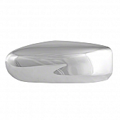 Coast To Coast Exterior Mirror Cover Driver And Passenger Side Silver ABS Plastic Set Of 2 - CCIMC67493