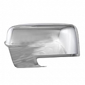 Coast To Coast Exterior Mirror Cover Driver And Passenger Side Silver ABS Plastic Set Of 2 - CCIMC67496