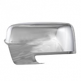 Coast To Coast Exterior Mirror Cover Driver And Passenger Side Silver ABS Plastic Set Of 2 - CCIMC67496