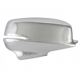 Coast To Coast Exterior Mirror Cover Driver And Passenger Side Silver ABS Plastic Set Of 2 - CCIMC67510