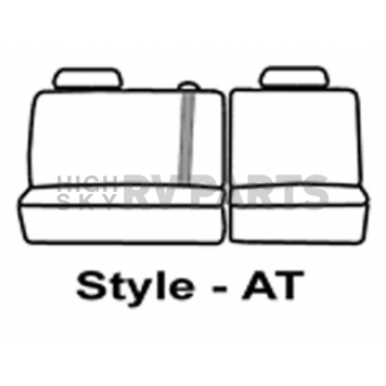 Covercraft Seat Cover Polycotton Gray One Row - SS7366PCGY