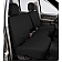 Covercraft Seat Cover Polycotton Charcoal Black One Row - SS7398PCCH