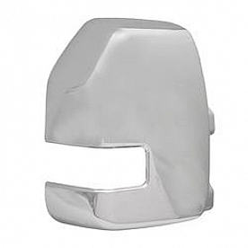 Coast To Coast Exterior Mirror Cover Driver And Passenger Side Silver ABS Plastic Set Of 2 - CCIMC67525