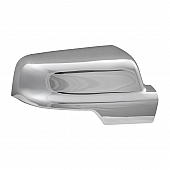 Coast To Coast Exterior Mirror Cover Driver And Passenger Side Silver ABS Plastic Set Of 2 - CCIMC67534