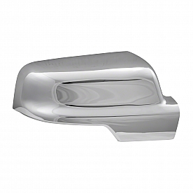 Coast To Coast Exterior Mirror Cover Driver And Passenger Side Silver ABS Plastic Set Of 2 - CCIMC67534