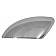 Coast To Coast Exterior Mirror Cover Driver And Passenger Side Silver ABS Plastic Set Of 2 - CCIMC67537R