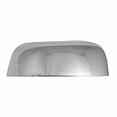 Coast To Coast Exterior Mirror Cover Driver And Passenger Side Silver ABS Plastic Set Of 2 - CCIMC67538R