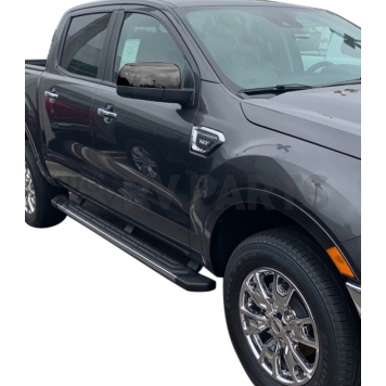 Coast To Coast Exterior Mirror Cover Driver And Passenger Side Black ABS Plastic Set Of 2 - CCIMC67538RBK-1