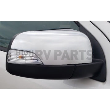Coast To Coast Exterior Mirror Cover Driver And Passenger Side Silver ABS Plastic Set Of 2 - CCIMC67539R-1
