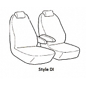 Covercraft Seat Cover Polycotton Charcoal Single - SS7506PCCH