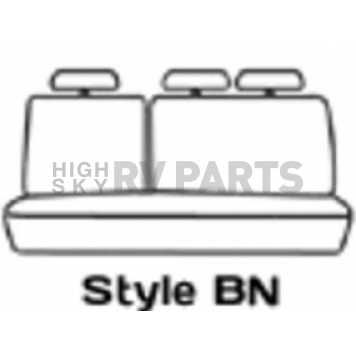 Covercraft Seat Cover Polycotton Charcoal Single - SS7509PCCH
