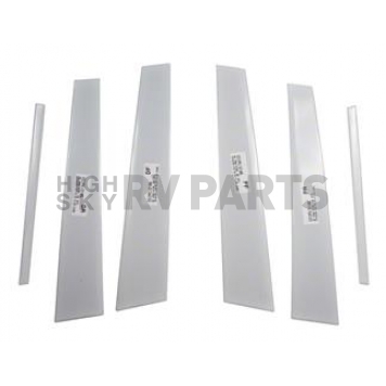 Coast To Coast Body Pillar Cover - Polished Stainless Steel Silver Set of 6 - CCIPC2105