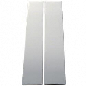 Coast To Coast Body Pillar Cover - Polished Stainless Steel Silver Set of 4 - CCIPC212
