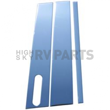 Coast To Coast Body Pillar Cover - Polished Stainless Steel Silver Set of 6 - CCIPC228