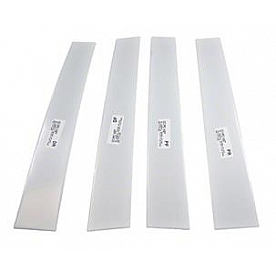 Coast To Coast Body Pillar Cover - Polished Stainless Steel Silver Set of 4 - CCIPC437